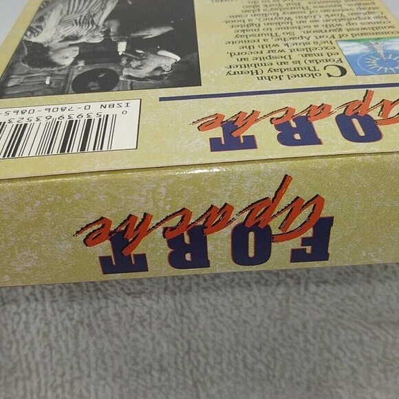 Fort Apache 1948 VHS John Wayne Henry Fonda Shirley Temple Colorized RKO 1992 - Picture 6 of 13